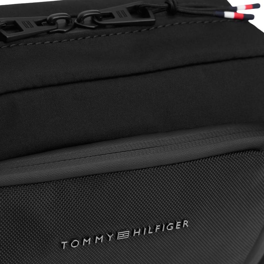 Image number 3 for Tommy Hilfiger Textile Wash Bag Black