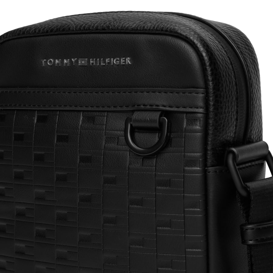 Image number 4 for Tommy Hilfiger Mini Reporter Bag Black