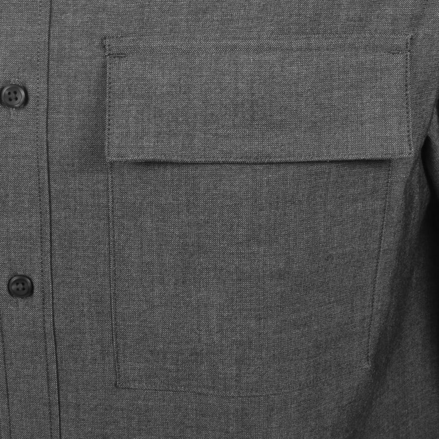 Image number 4 for Calvin Klein Easy Fit Overshirt Grey
