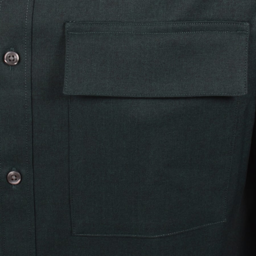 Image number 4 for Calvin Klein Easy Fit Overshirt Green