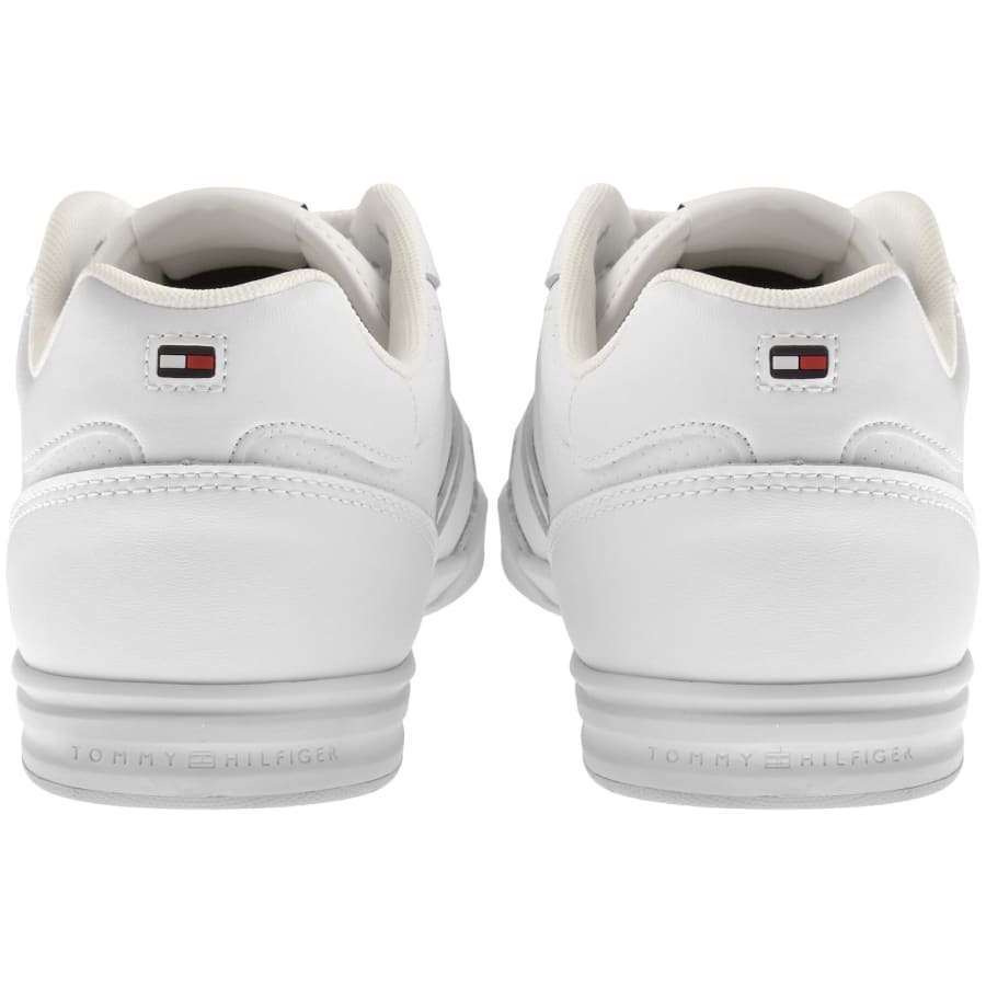 Image number 2 for Tommy Hilfiger Logo Cupsole Trainers White