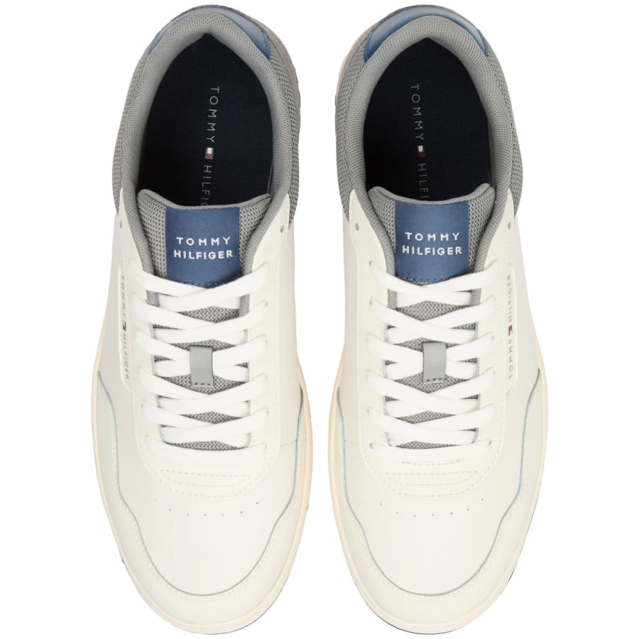 Image number 3 for Tommy Hilfiger Basketball Core Trainers Grey