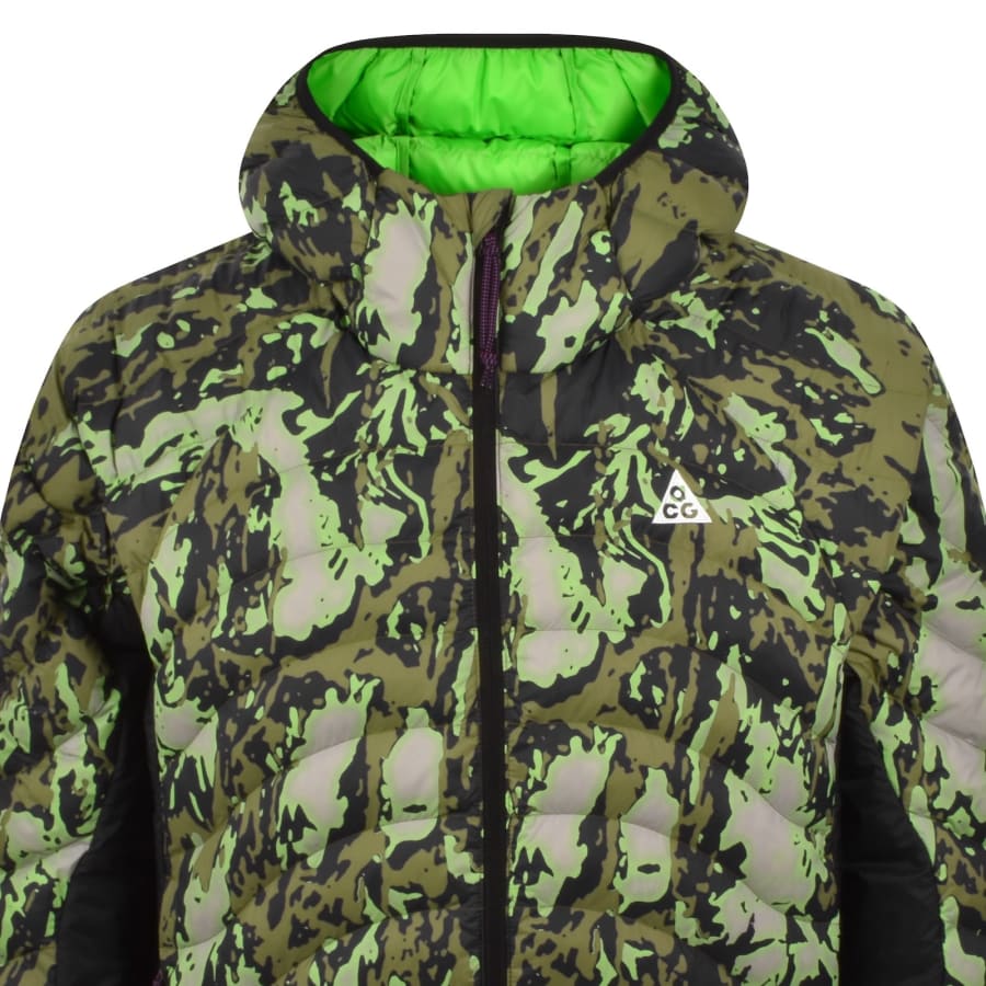 Image number 2 for Nike ACG Lava Flow Jacket Green