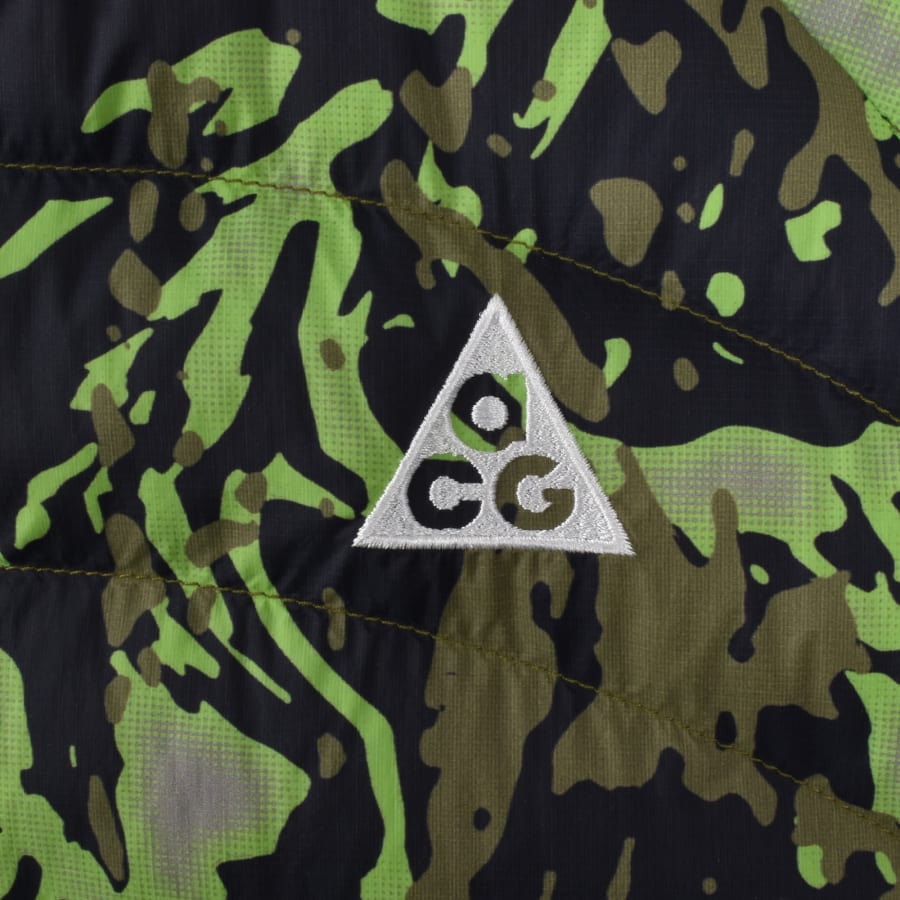 Image number 3 for Nike ACG Lava Flow Jacket Green