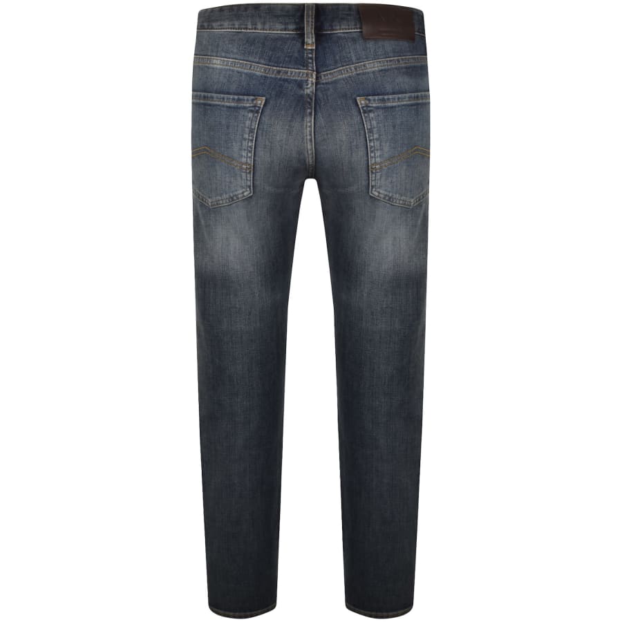 Image number 3 for Armani Exchange J14 Slim Fit Jeans Blue