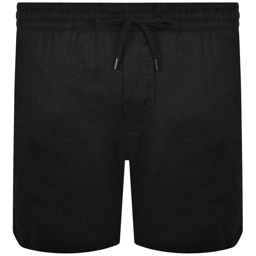 Image number 2 for Ralph Lauren Linen Prepster Shorts Black