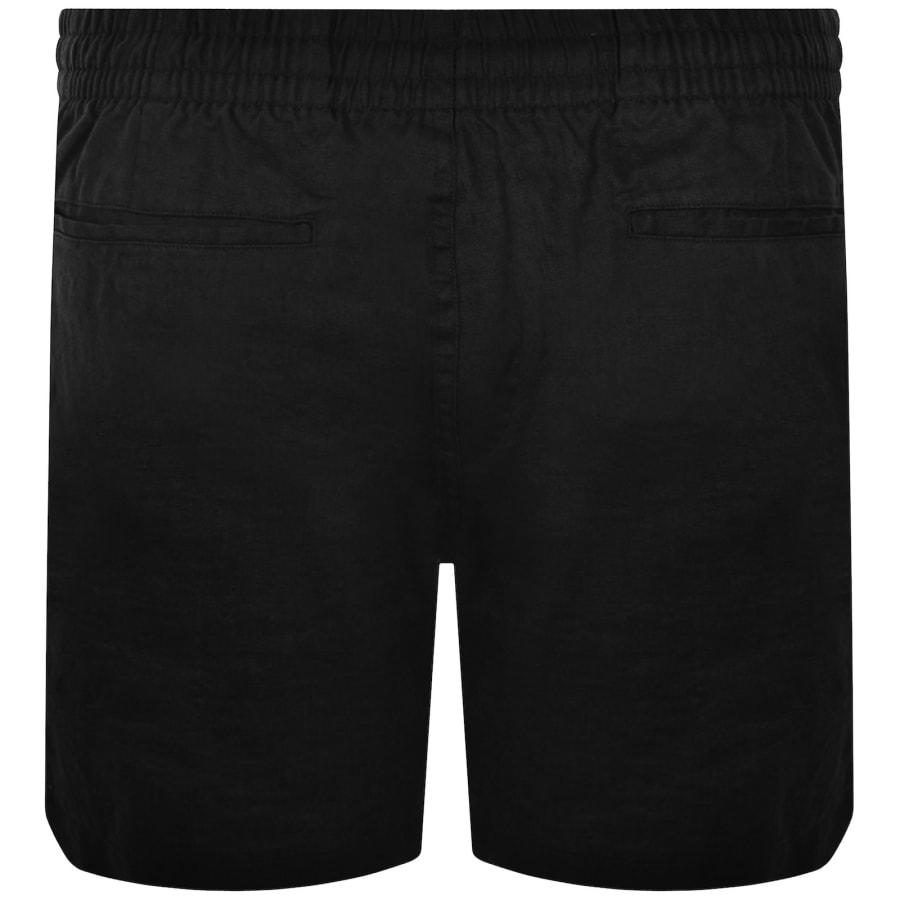 Image number 3 for Ralph Lauren Linen Prepster Shorts Black