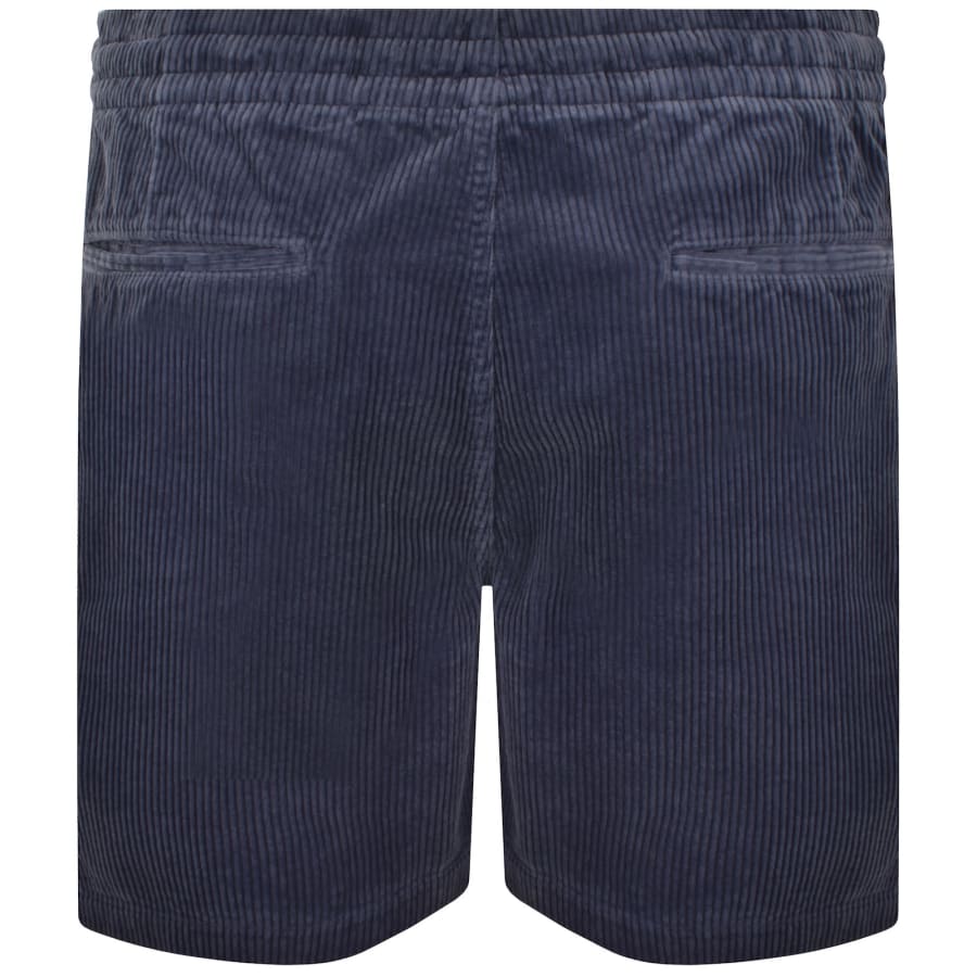 Image number 3 for Ralph Lauren Corduroy Shorts Navy Blue
