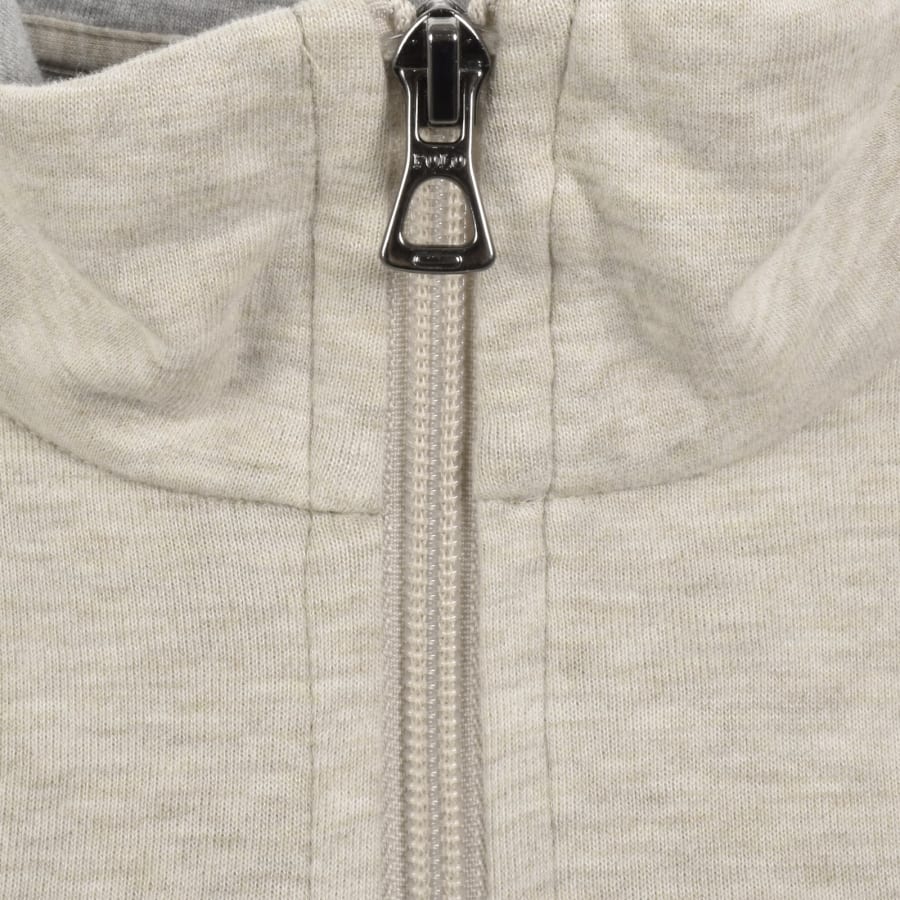 Image number 4 for Ralph Lauren Quarter Zip Sweatshirt Beige