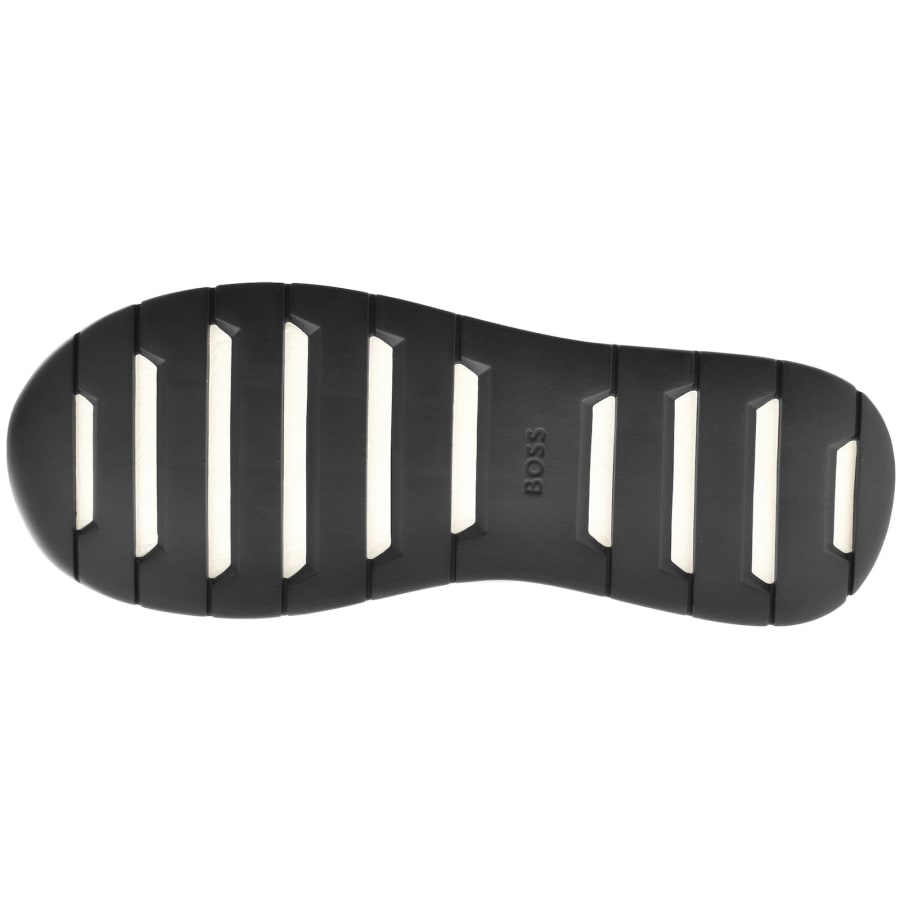 Image number 5 for BOSS Titanium Runner Trainers Dark Blue