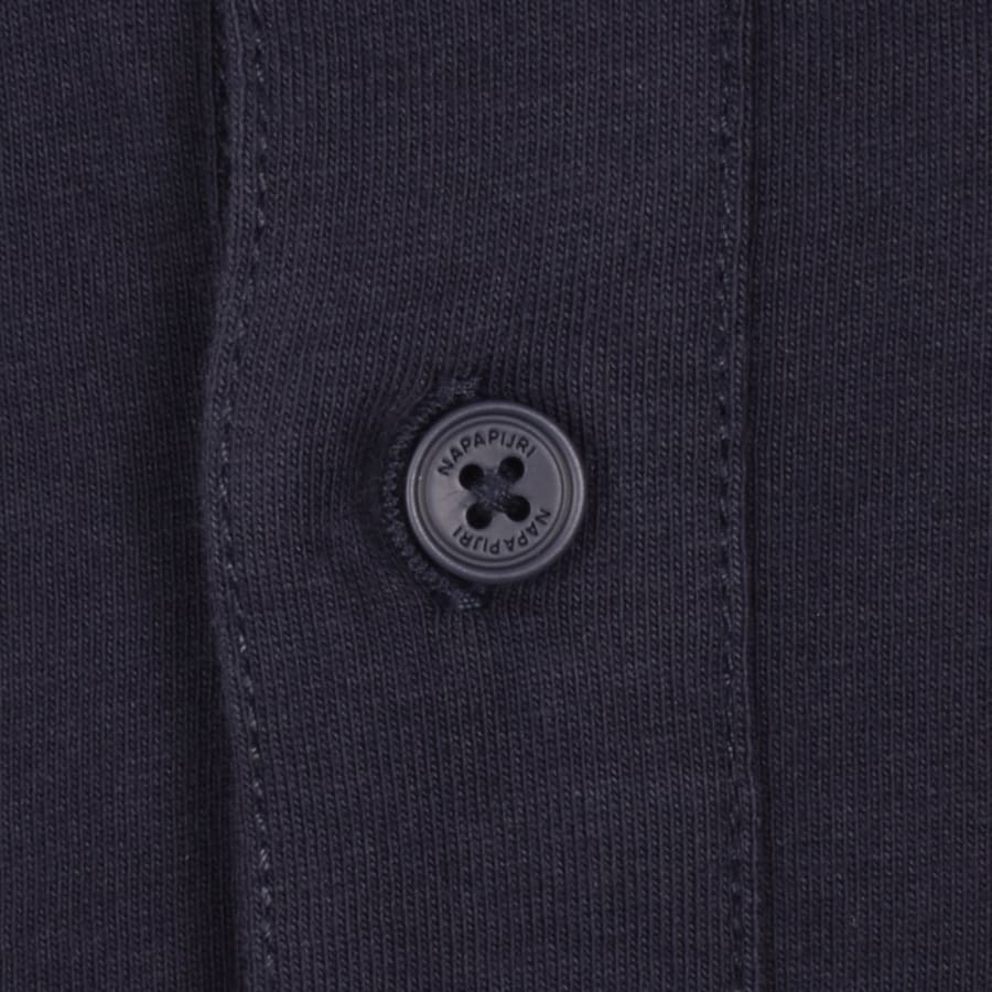 Image number 4 for Napapijri E Badge Polo T Shirt Navy