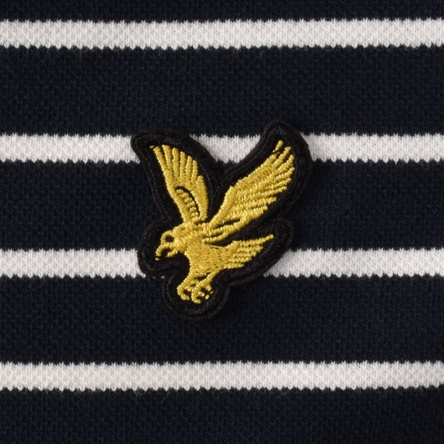Image number 3 for Lyle And Scott Breton Polo T Shirt Navy