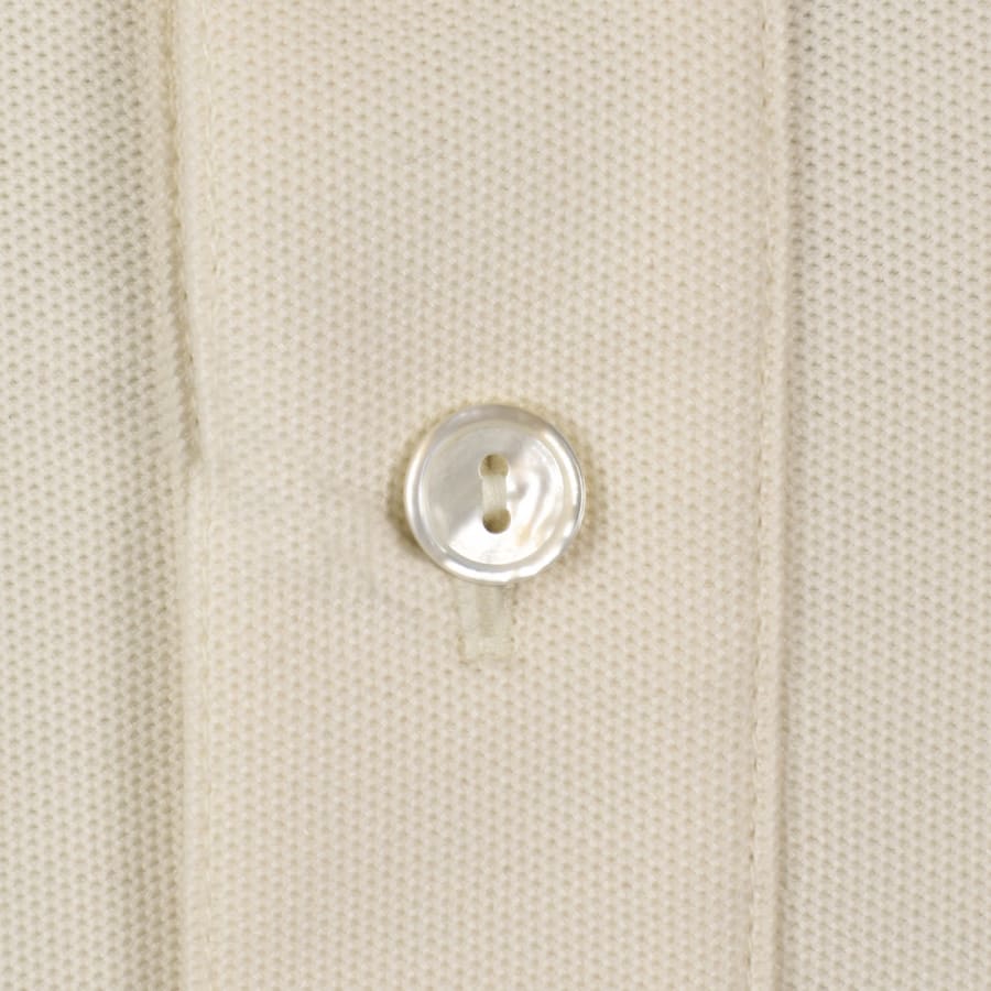 Image number 4 for Psycho Bunny Sayer Pique Polo T Shirt Cream