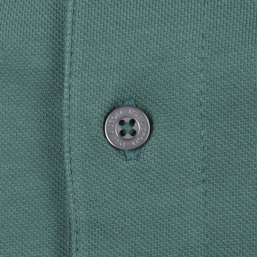 Image number 4 for Lyle And Scott Tipped Polo T Shirt Green
