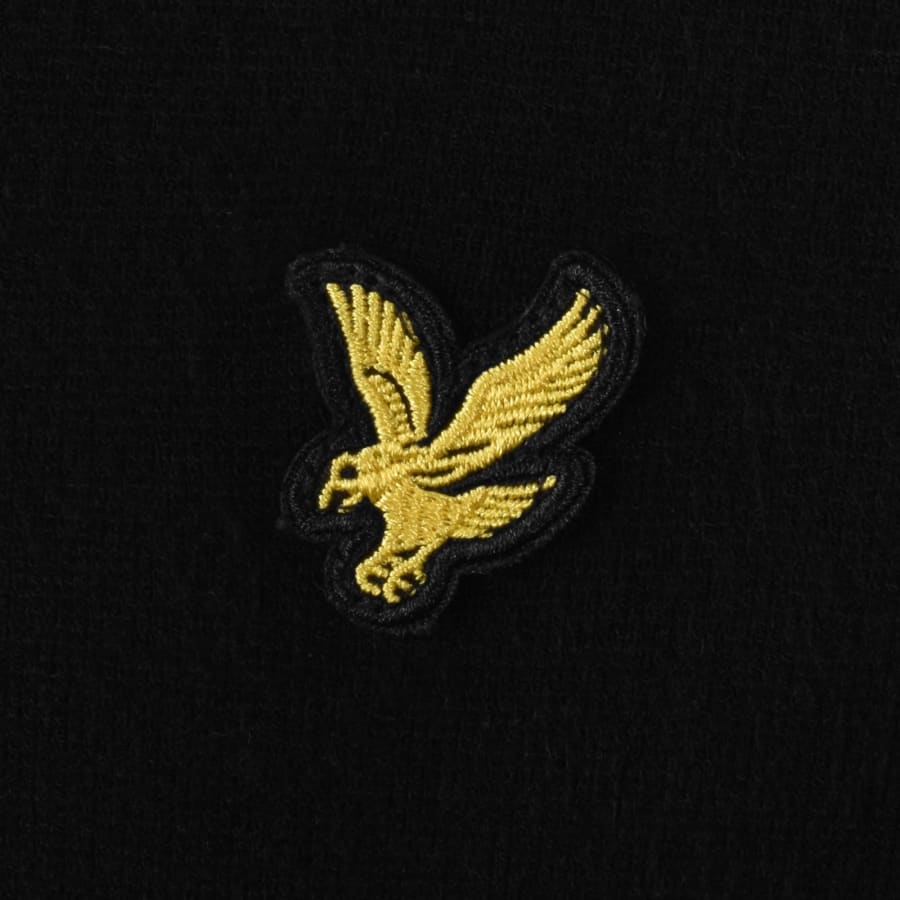 Image number 3 for Lyle And Scott Tipped Full Zip Sweatshirt Black