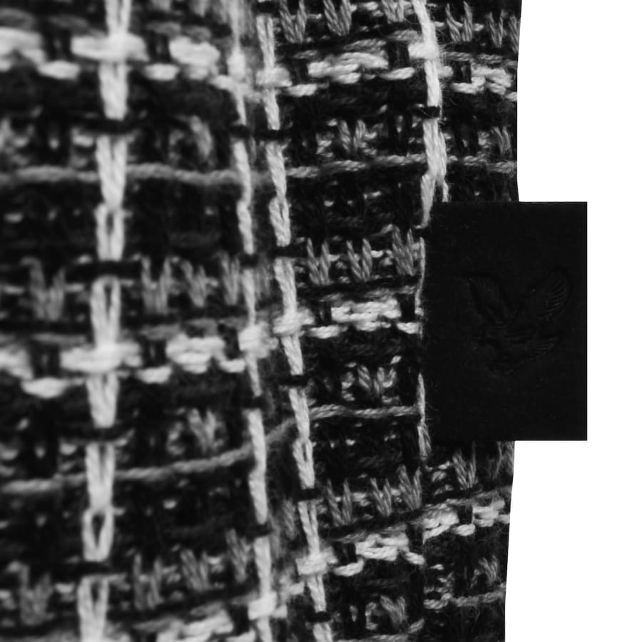 Image number 3 for Lyle And Scott Jacquard Cardigan Black