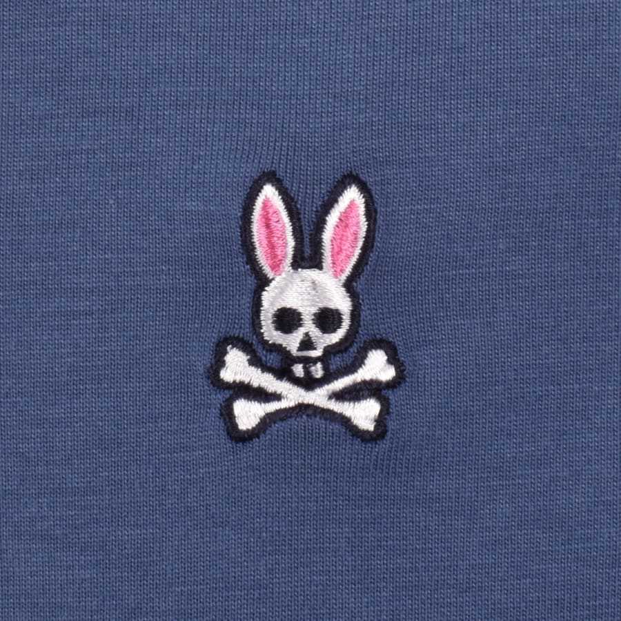 Image number 3 for Psycho Bunny Classic Crew Neck T Shirt Blue