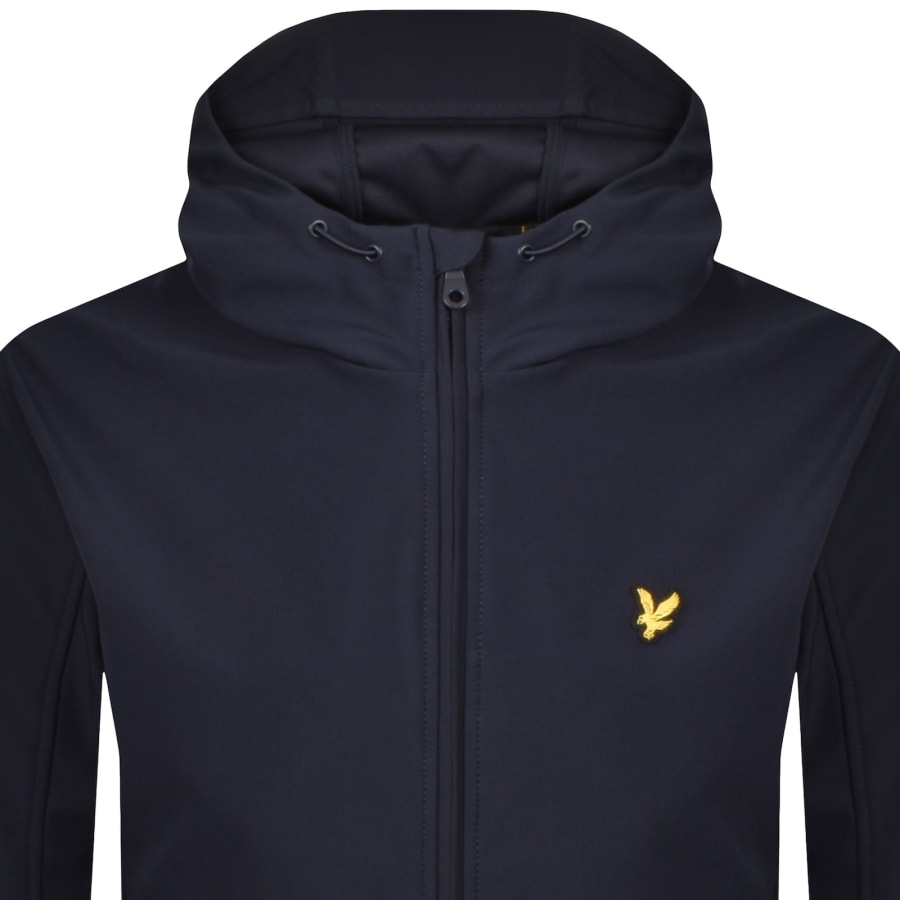 Image number 2 for Lyle And Scott Softshell Jacket Navy