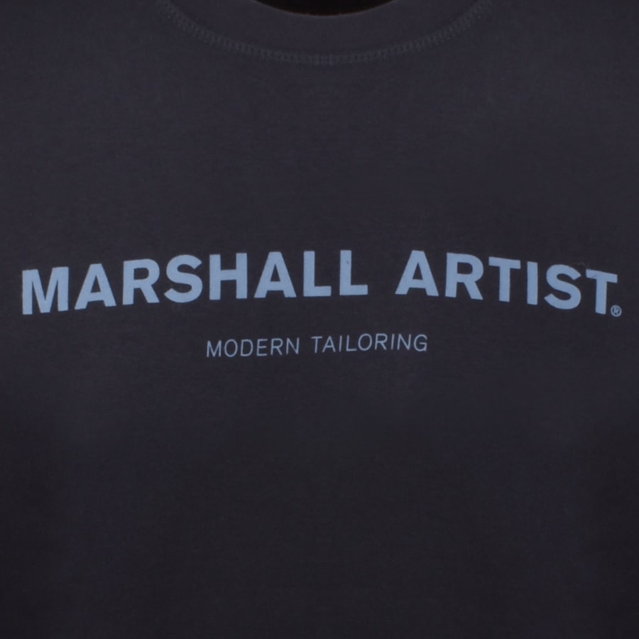 Image number 3 for Marshall Artist Stampa Sweatshirt Navy