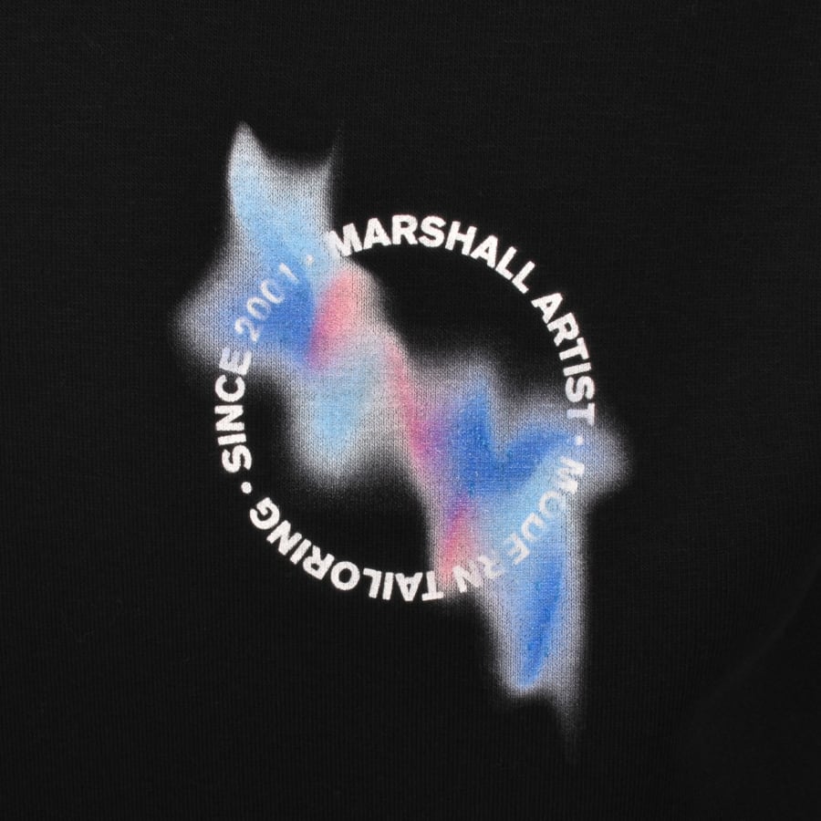 Image number 3 for Marshall Artist Spruzzo Hoodie Black