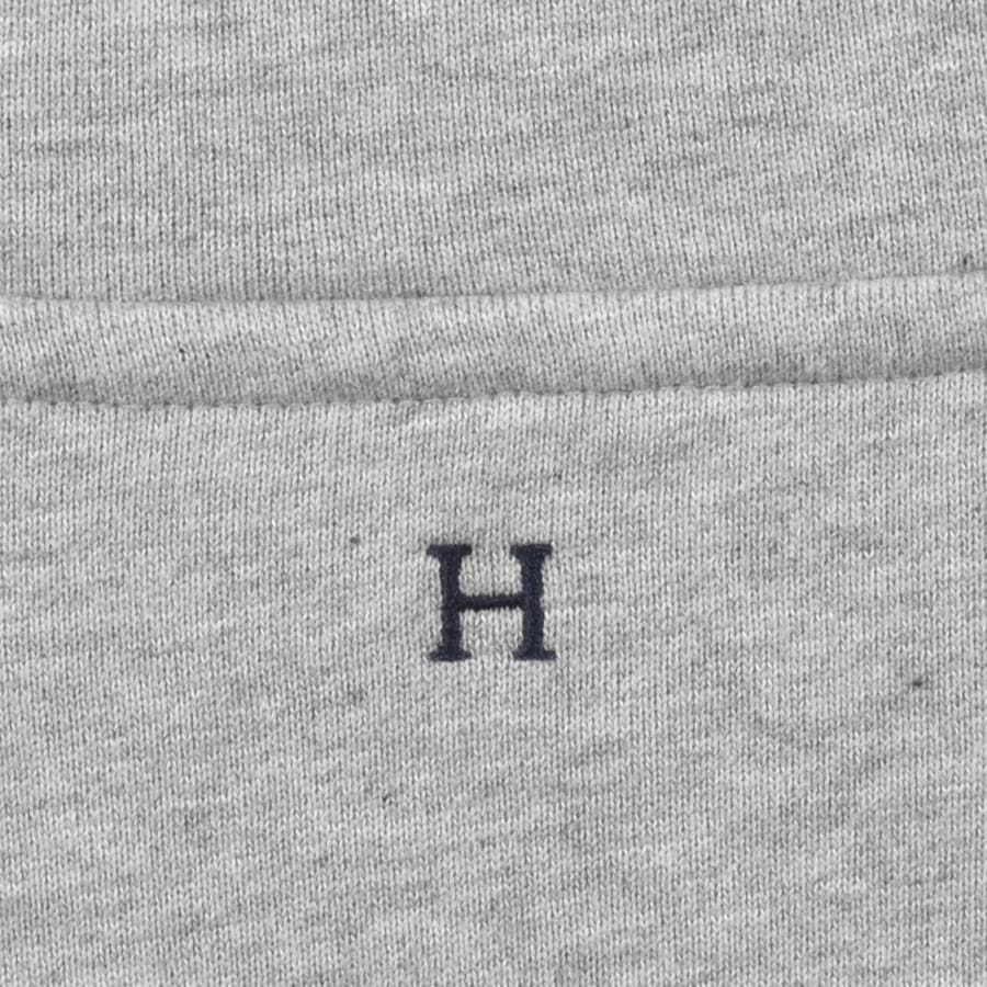 Image number 5 for Hackett Half Zip Sweatshirt Grey