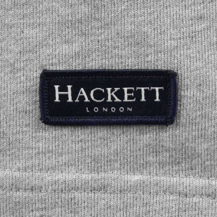 Image number 3 for Hackett Essential Badge Shorts Grey