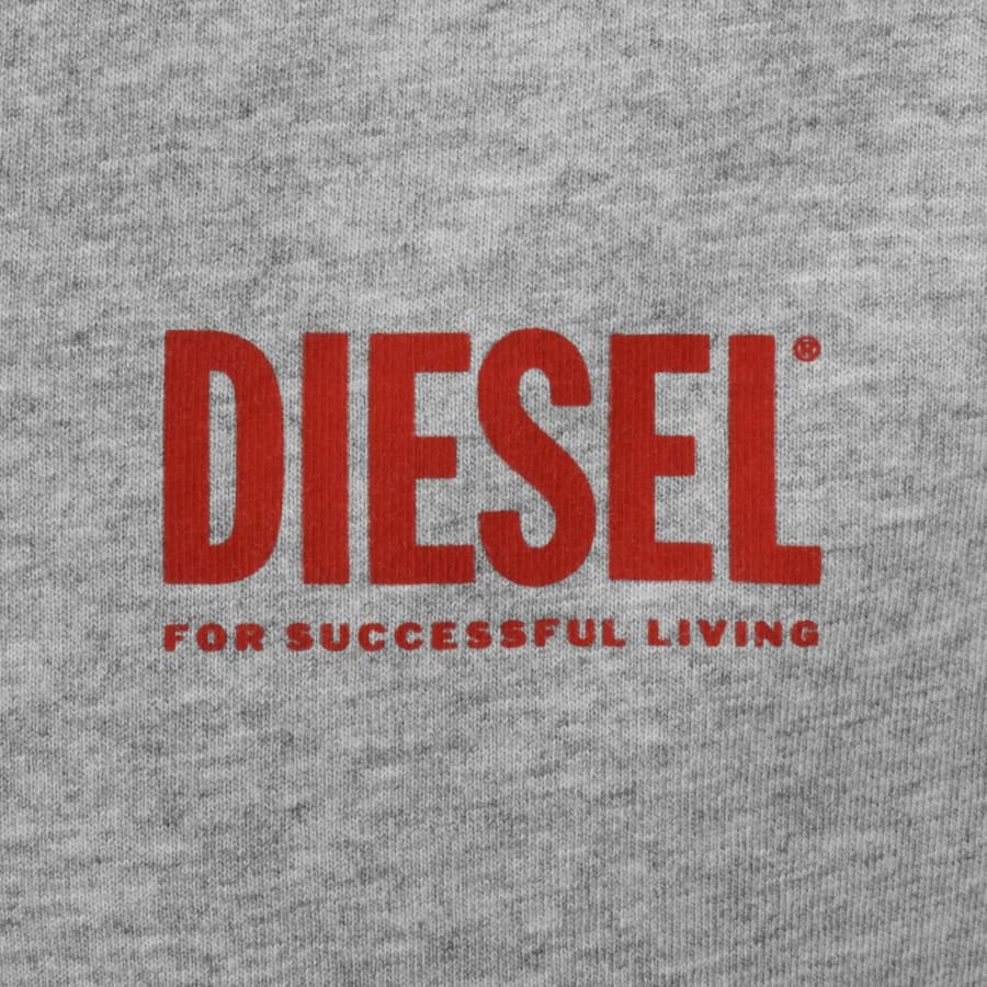 Image number 4 for Diesel T Boxt Bisk T Shirt Grey