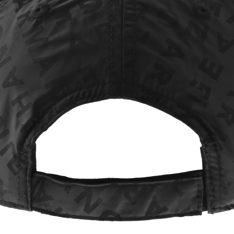 Image number 3 for Armani Exchange Logo Baseball Cap Black