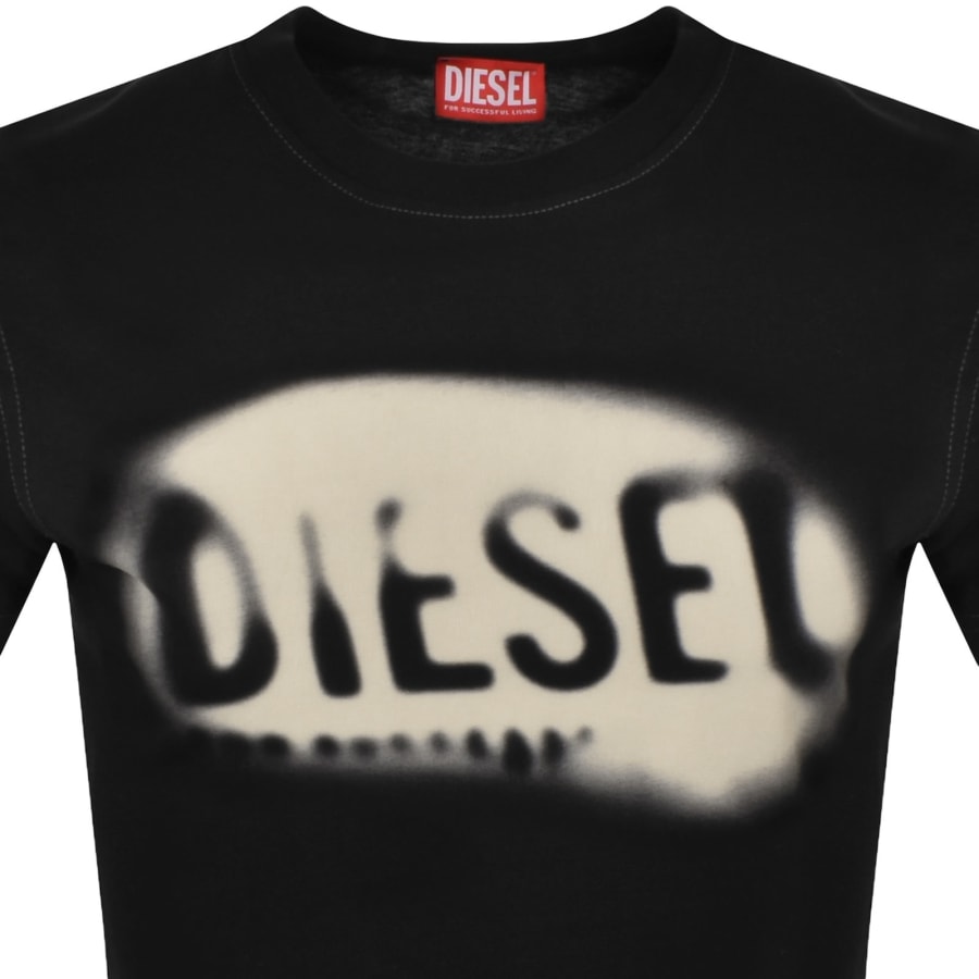 Image number 2 for Diesel T Adjust V2 T Shirt Black