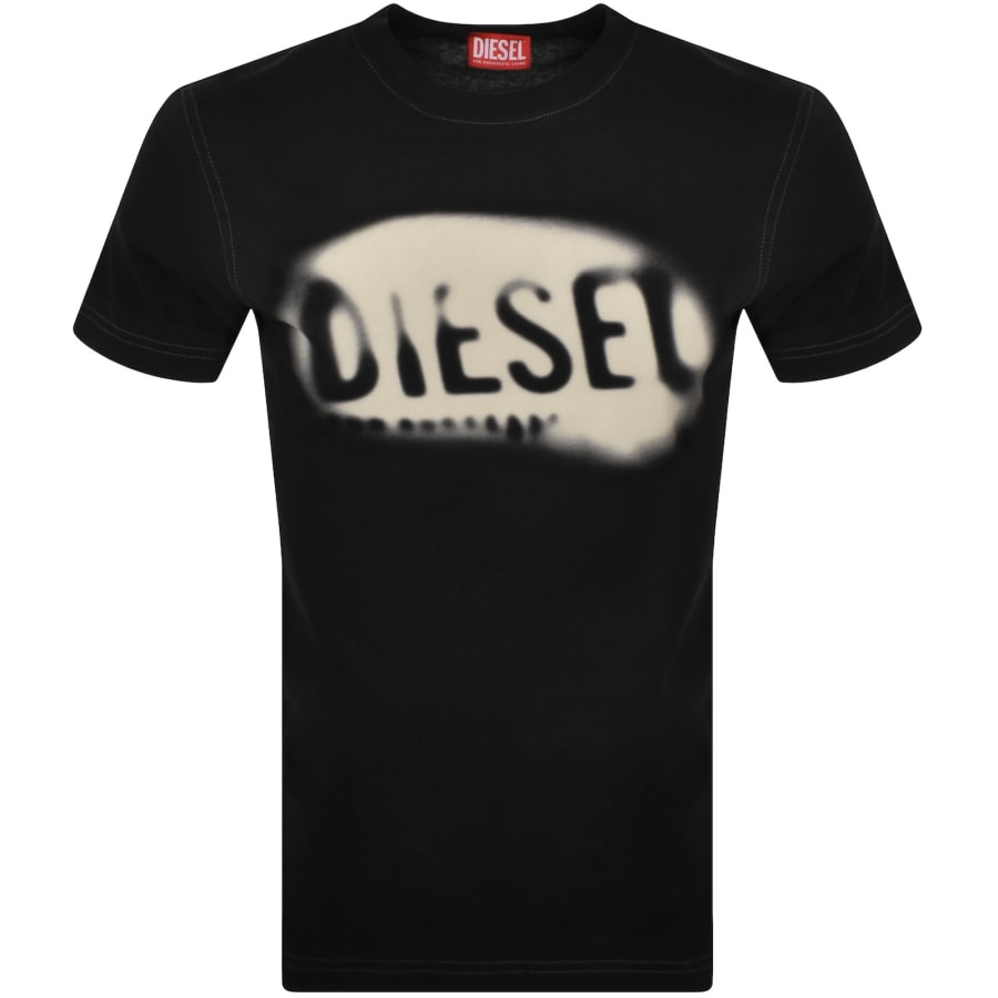 Image number 1 for Diesel T Adjust V2 T Shirt Black