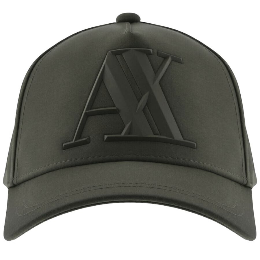 Image number 1 for Armani Exchange Logo Cap Sage Green