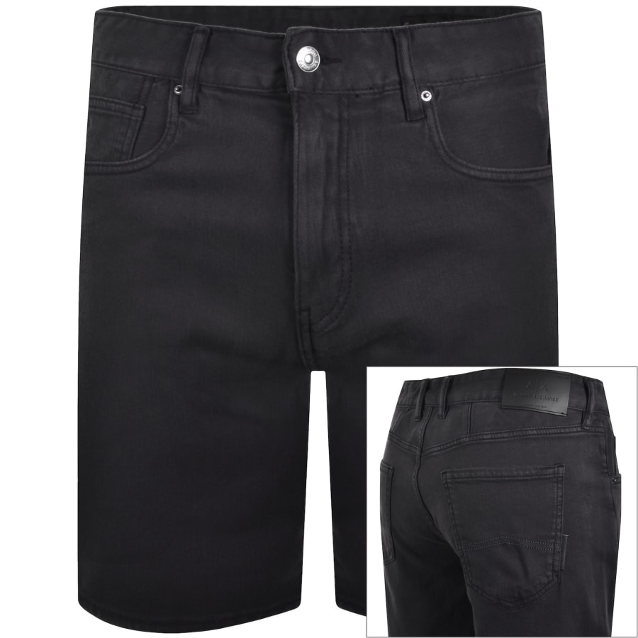 Image number 1 for Armani Exchange Chino Shorts Deep Navy