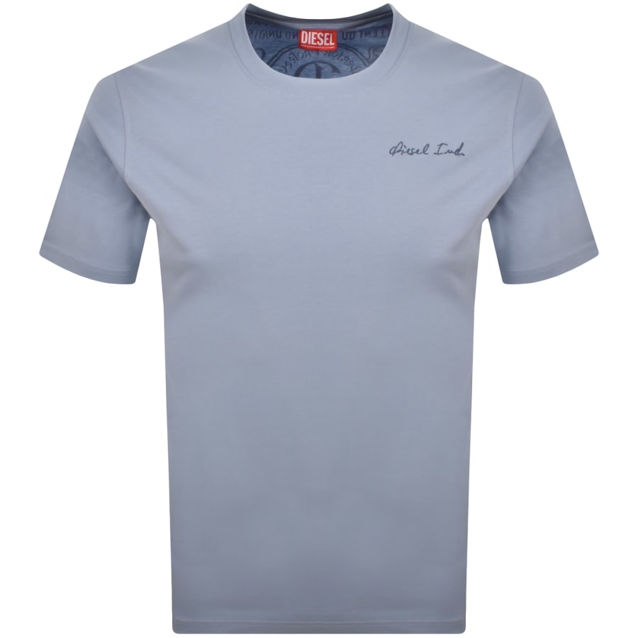 Image number 2 for Diesel T Adjust V11 T Shirt Blue