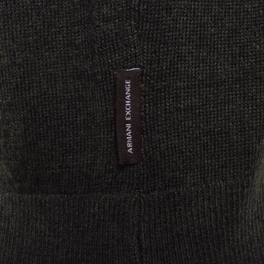 Image number 3 for Armani Exchange Knit Jumper Brown