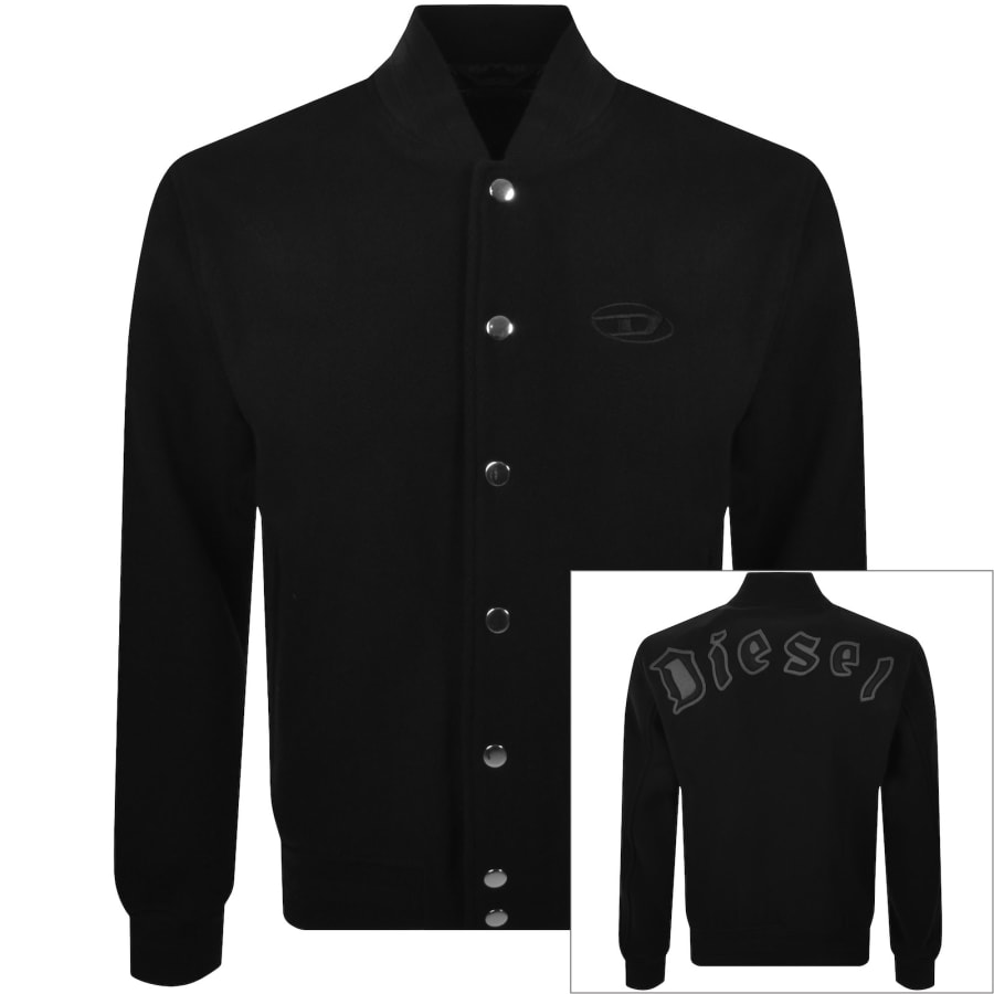 Image number 1 for Diesel J Arry WRD Jacket Black
