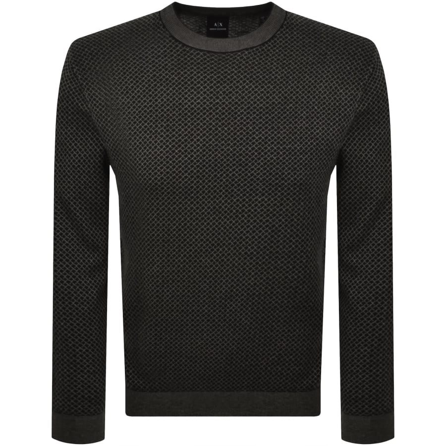 Image number 1 for Armani Exchange Knit Jumper Black