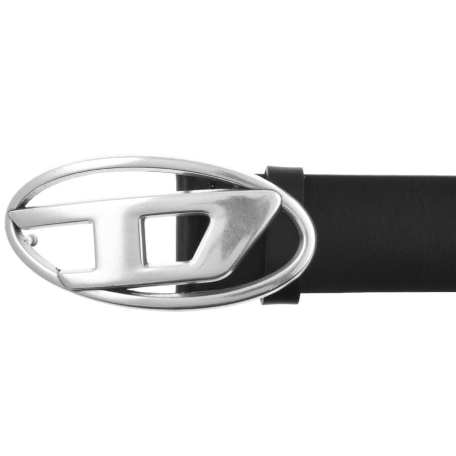 Image number 3 for Diesel Oval Logo Belt Black