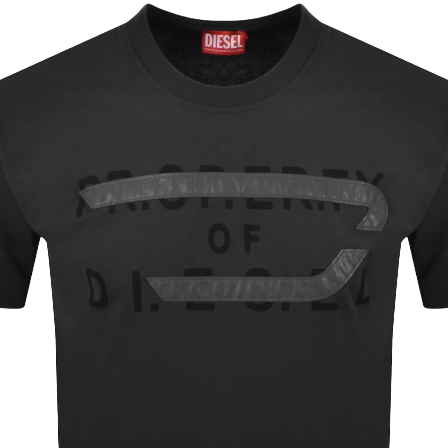 Image number 2 for Diesel T Norm V11 T Shirt Grey