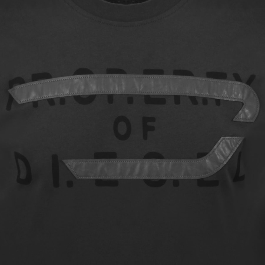 Image number 3 for Diesel T Norm V11 T Shirt Grey