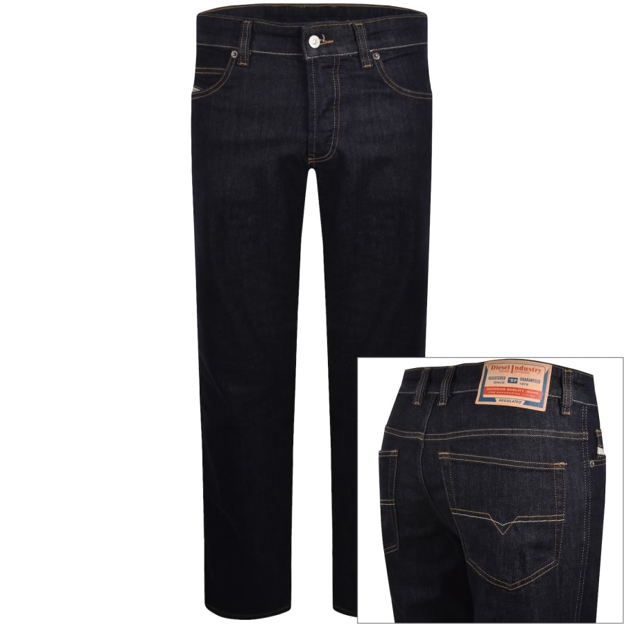 Image number 1 for Diesel 1993 D Vyl Jeans Dark Blue