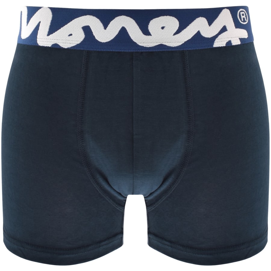 Image number 2 for Money 3 Pack Logo Trunks Navy