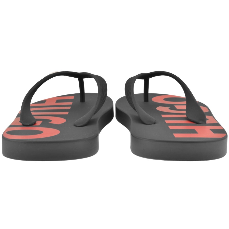 Image number 3 for HUGO Arvel Flip Flops Black