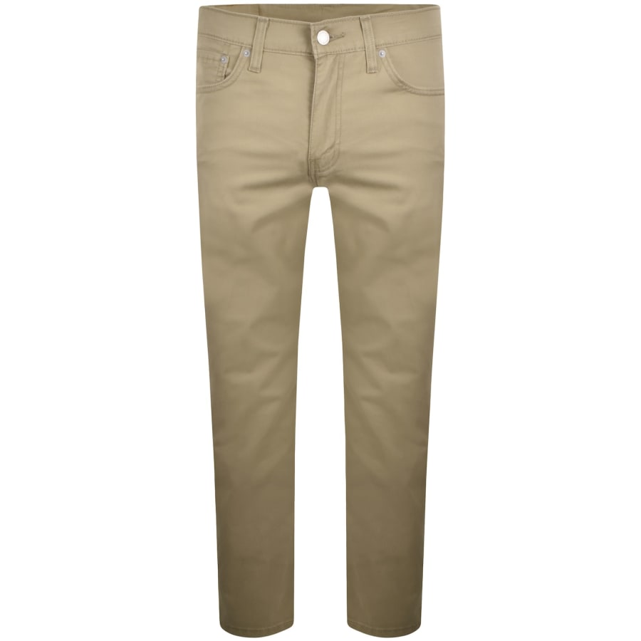 Image number 2 for Levis 511 Slim Fit Stretch Jeans Beige