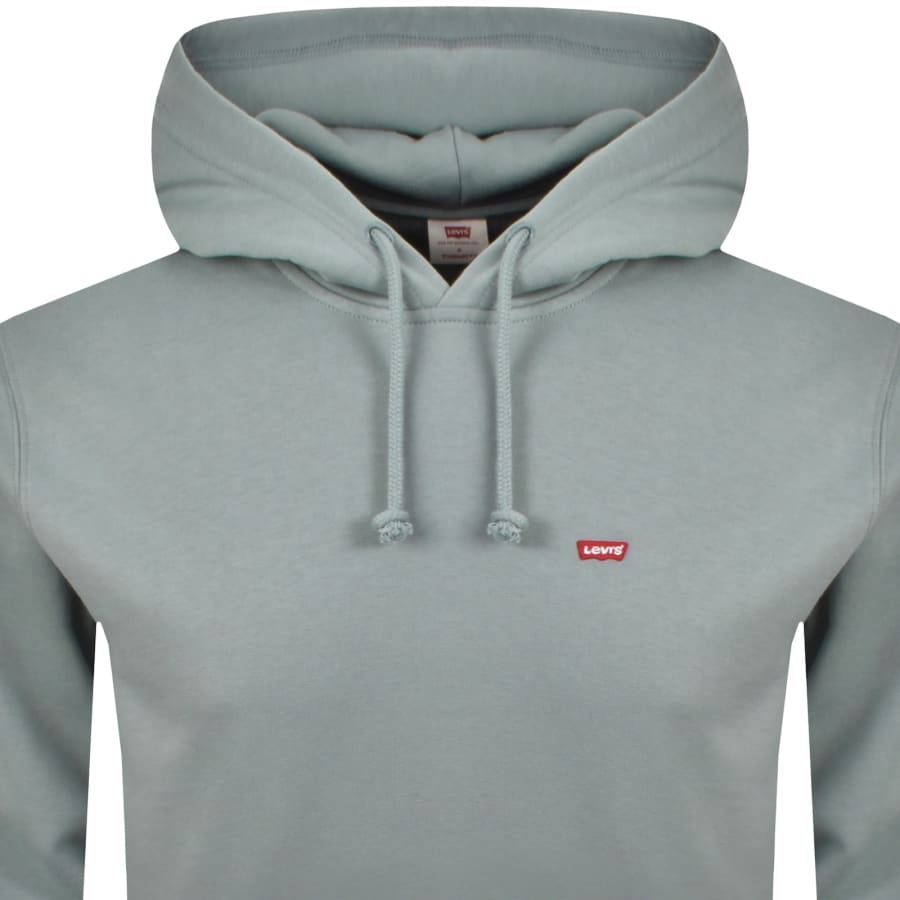 Image number 2 for Levis Original Logo Hoodie Blue