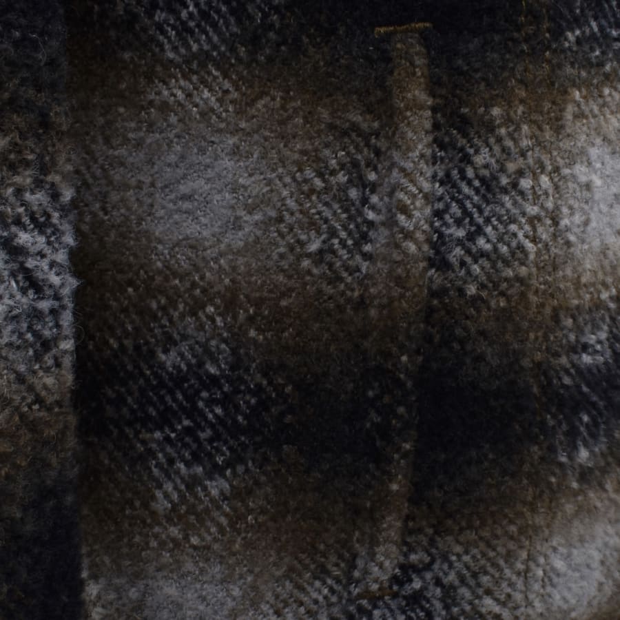 Image number 5 for Levis Plaid Trucker Jacket Brown