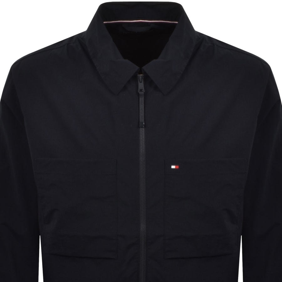 Image number 2 for Tommy Hilfiger Tech Overshirt Navy