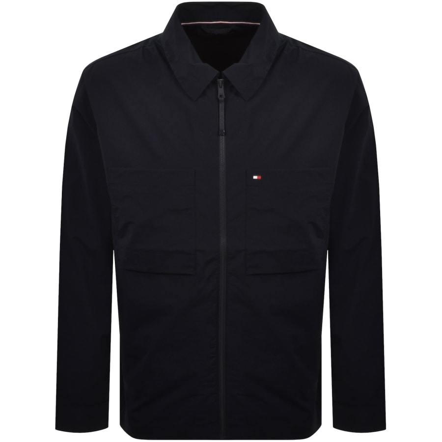 Image number 1 for Tommy Hilfiger Tech Overshirt Navy