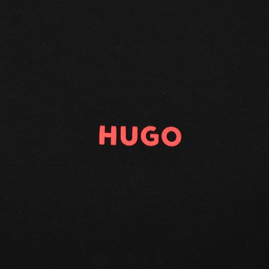 Image number 3 for HUGO Dalomino Polo T Shirt Black