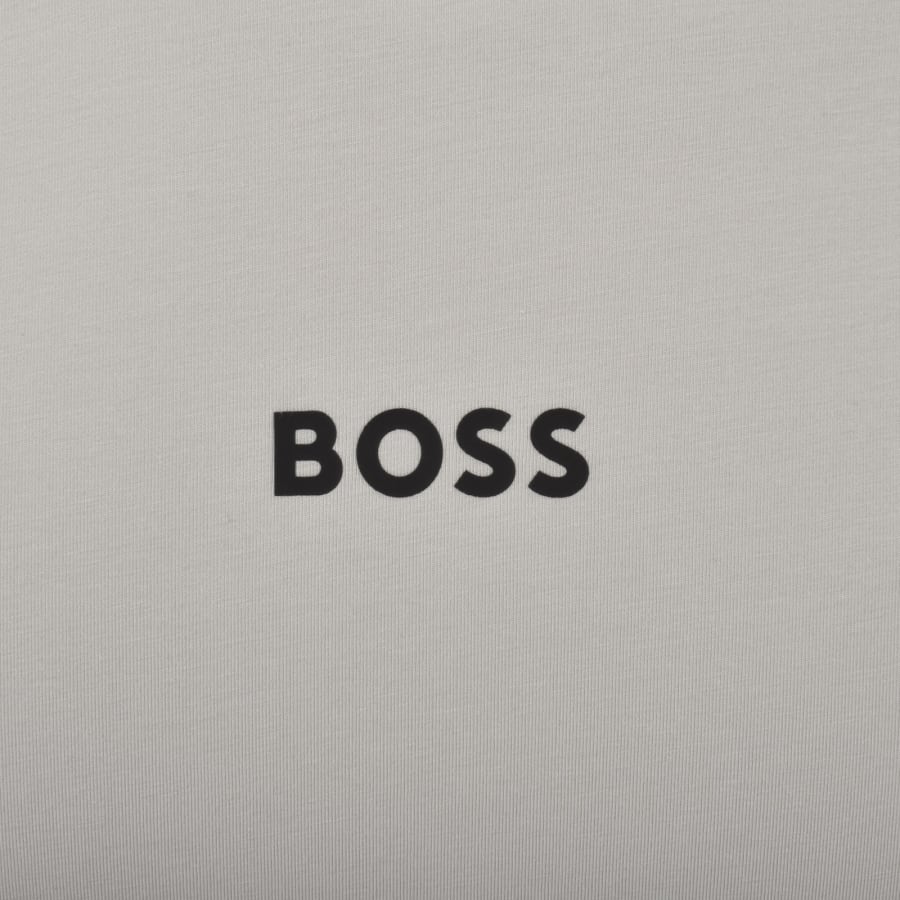 Image number 4 for BOSS Balance T Shirt Open Grey