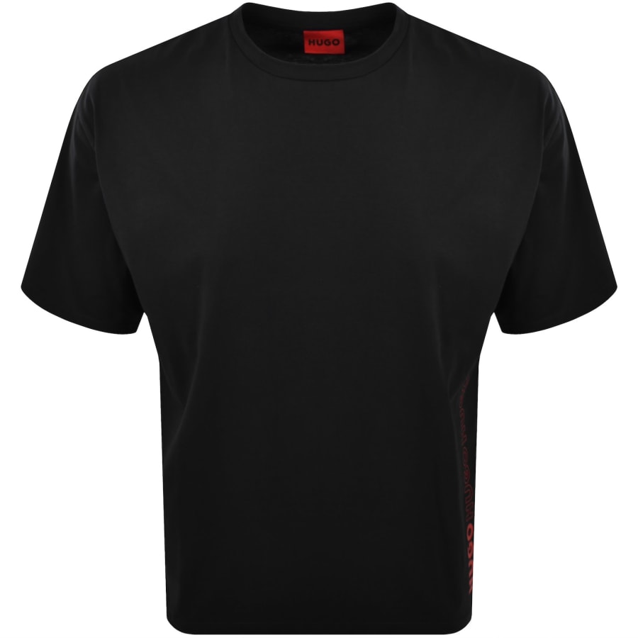 Image number 1 for HUGO Tiki T Shirt Black